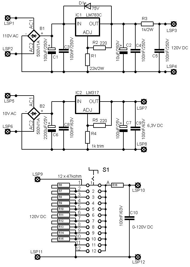 condenser mike power supply